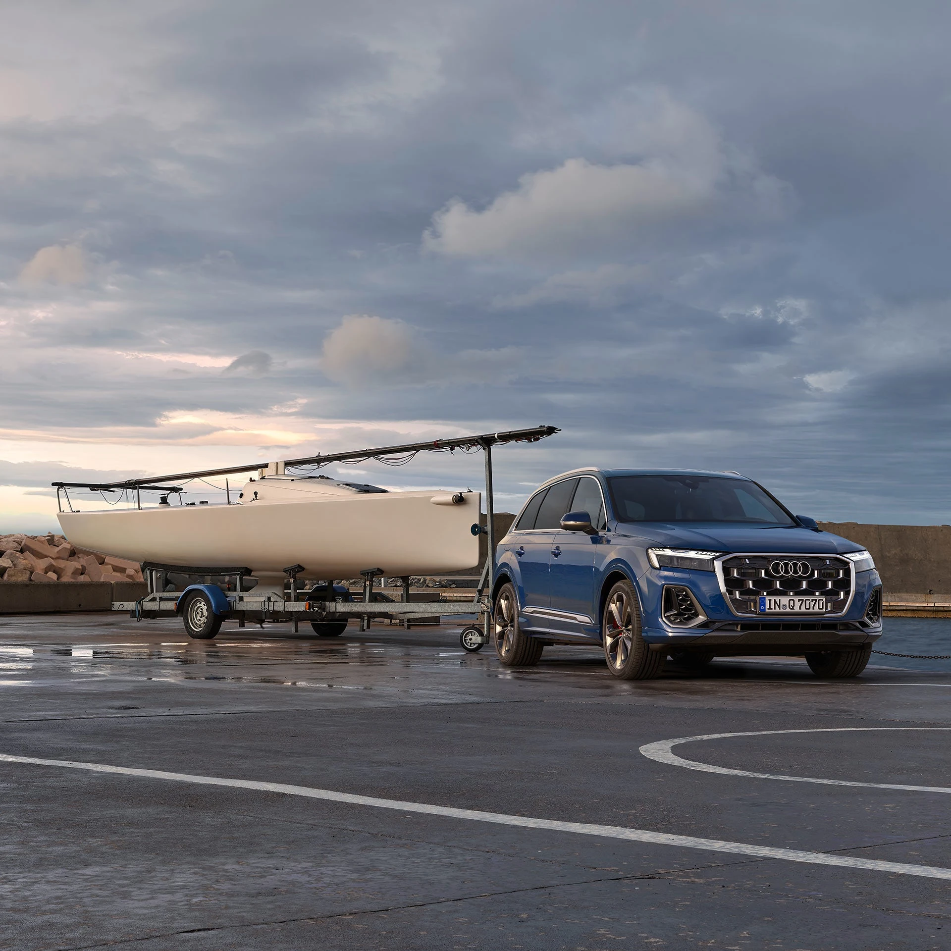 Audi Q7 – Khả năng kéo 3,5 tấn
