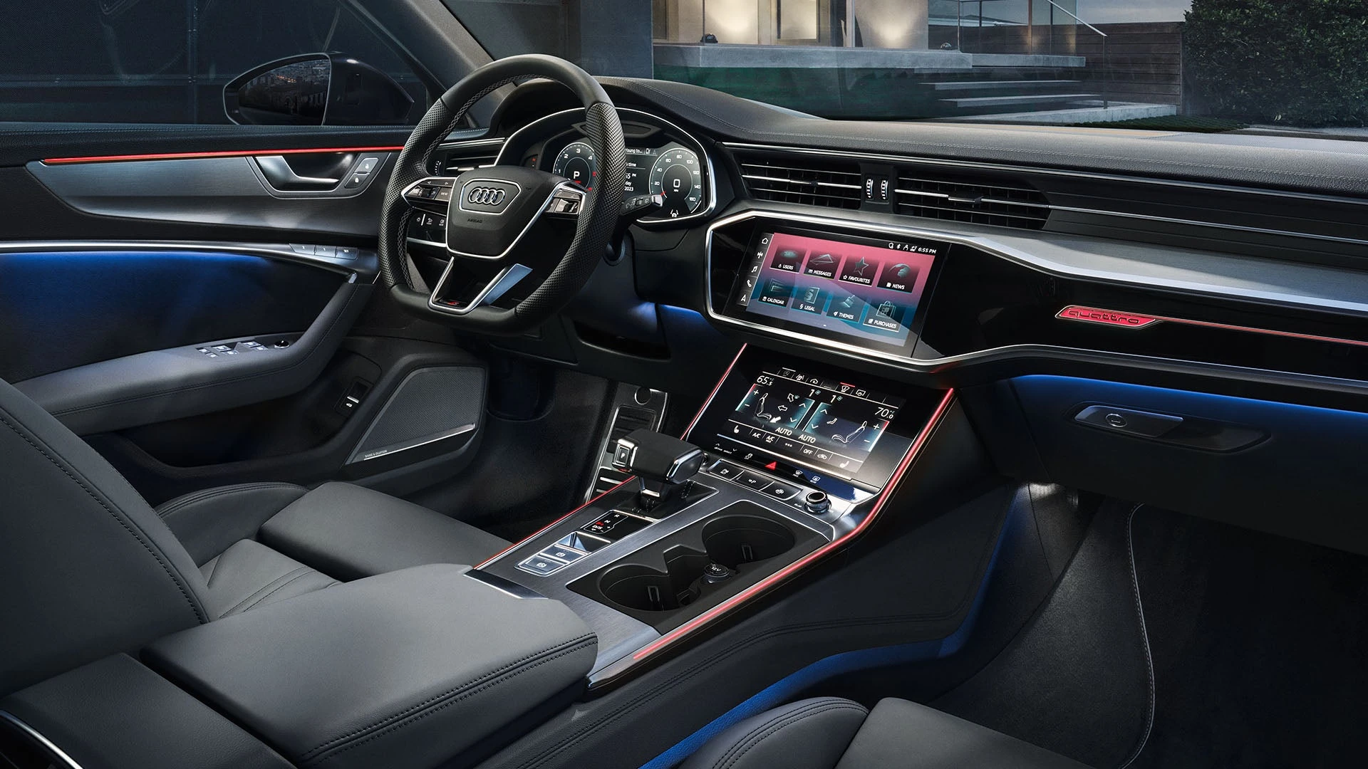 Audi Q7 – Màn hình MMI kép