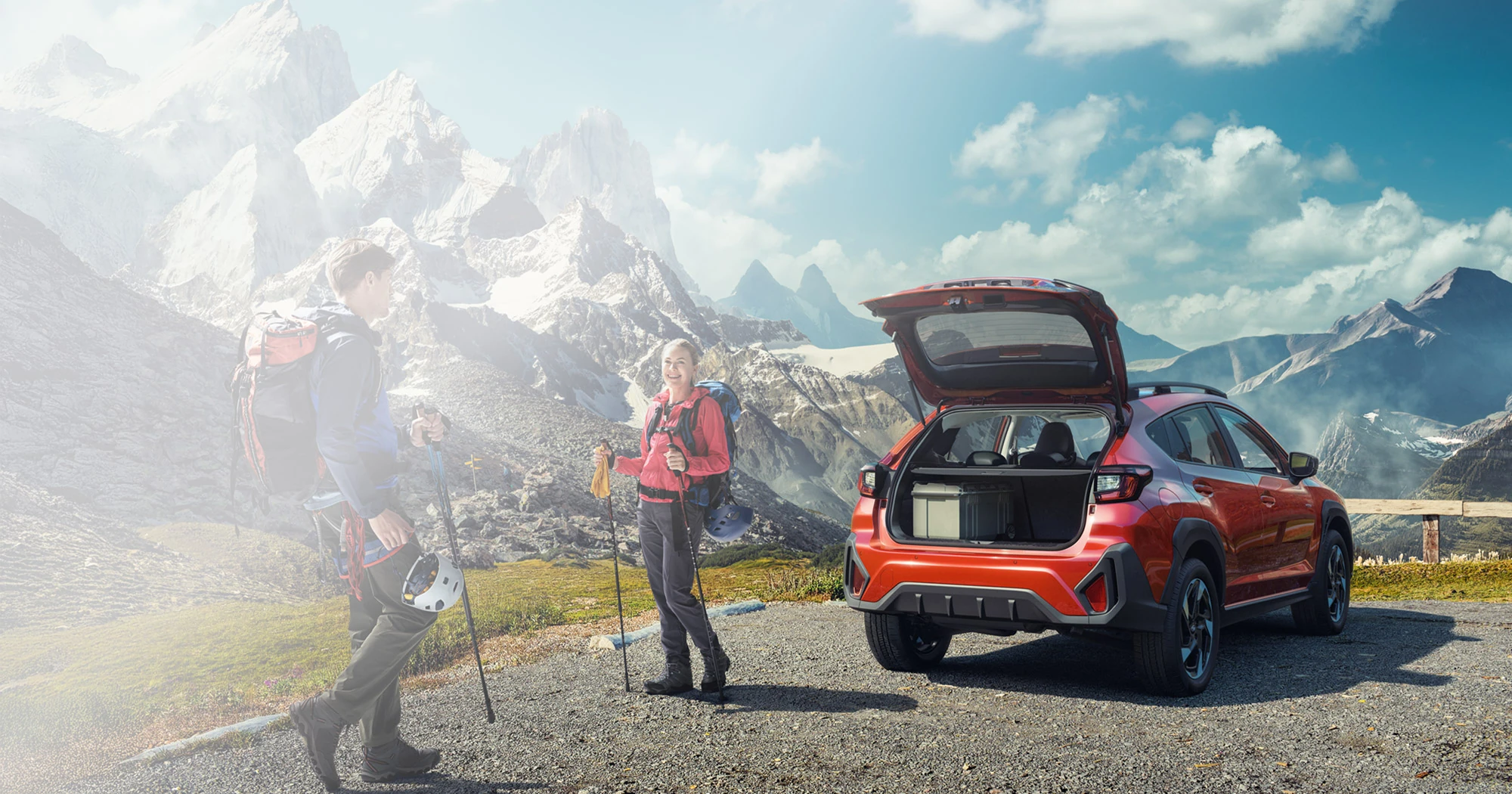 Subaru Crosstrek – Khoang hành lý linh hoạt